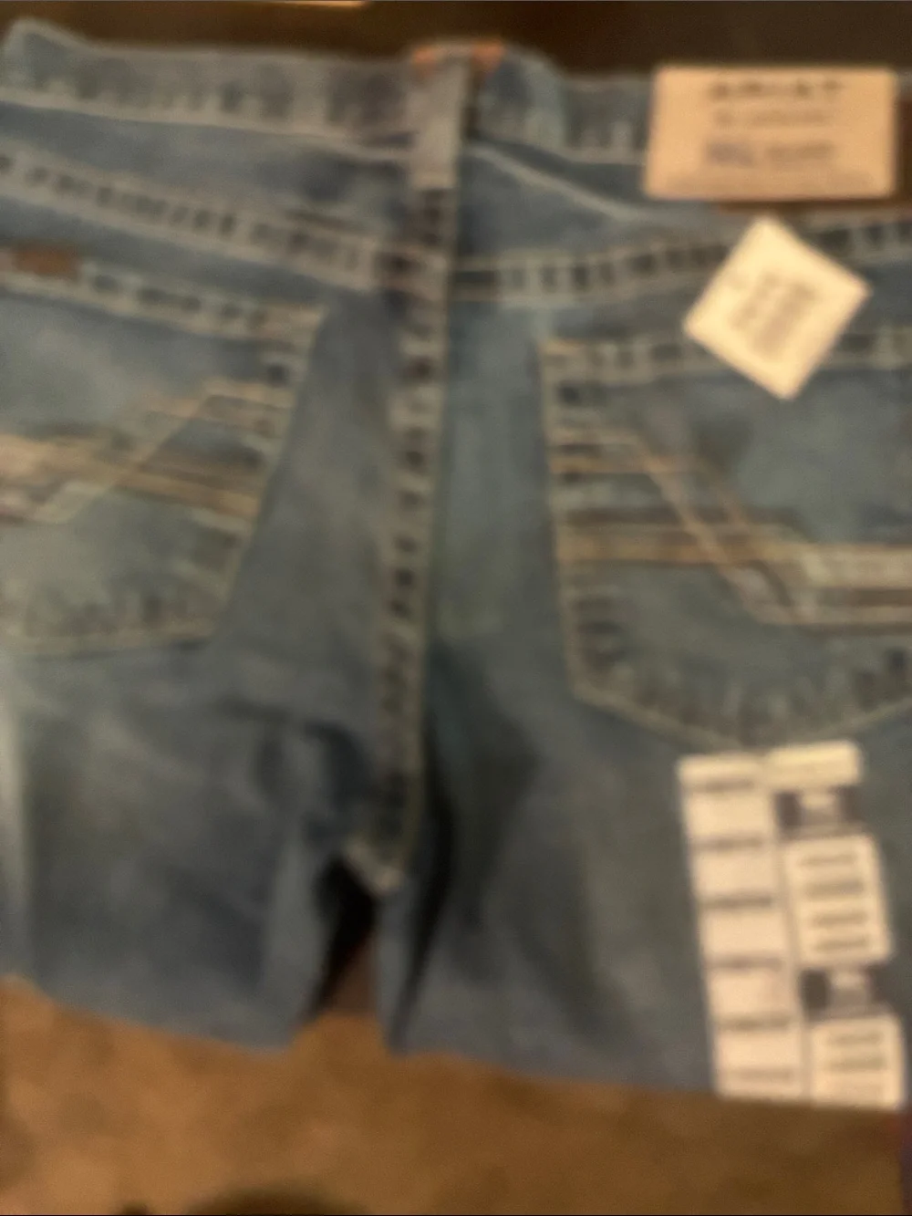 Ariat M4 Relaxed Straight Leg Jeans - Denim Blue